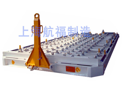 15T集裝箱板拖車